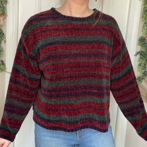 Reference Point Petite Stripped Sweater Size Medium